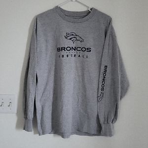 Denver Broncos Football Long Sleeve Tshirt